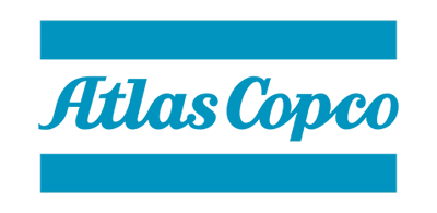 Atlas Copco logotyp.