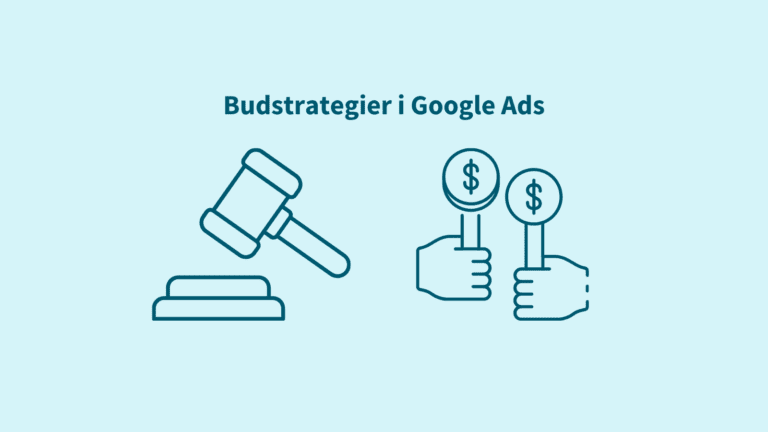 Bild som förklarar auktionsmodeller på sociala medier.
