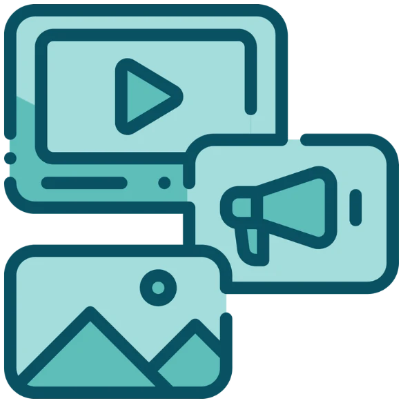 Illustration av content.