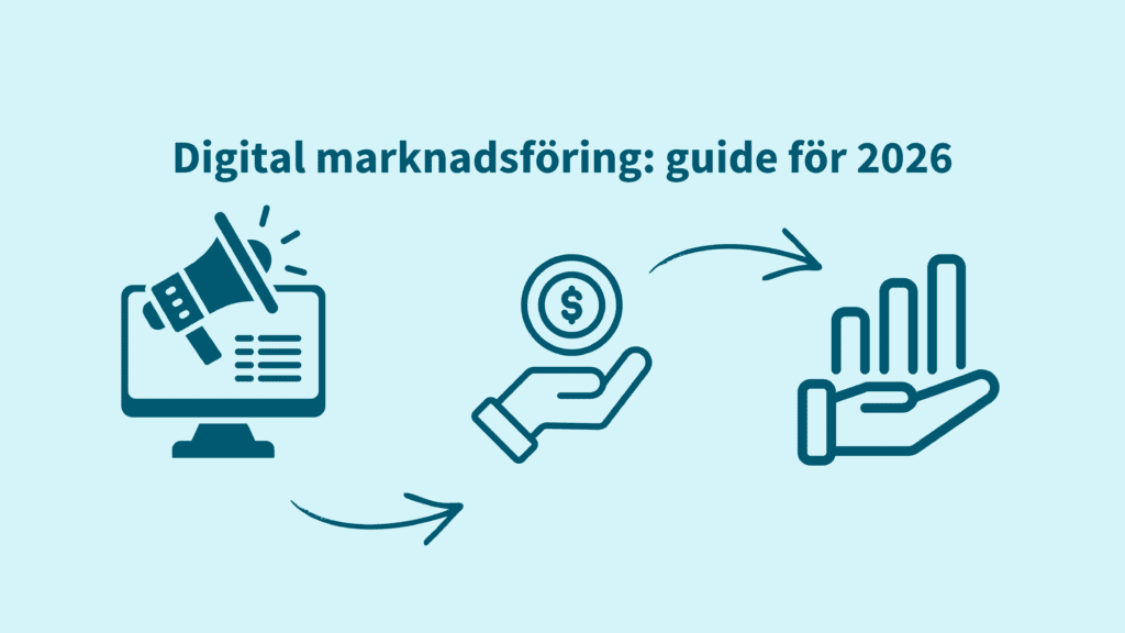 Guide som förklarar fördelarna med digital marknadsföring 2026.
