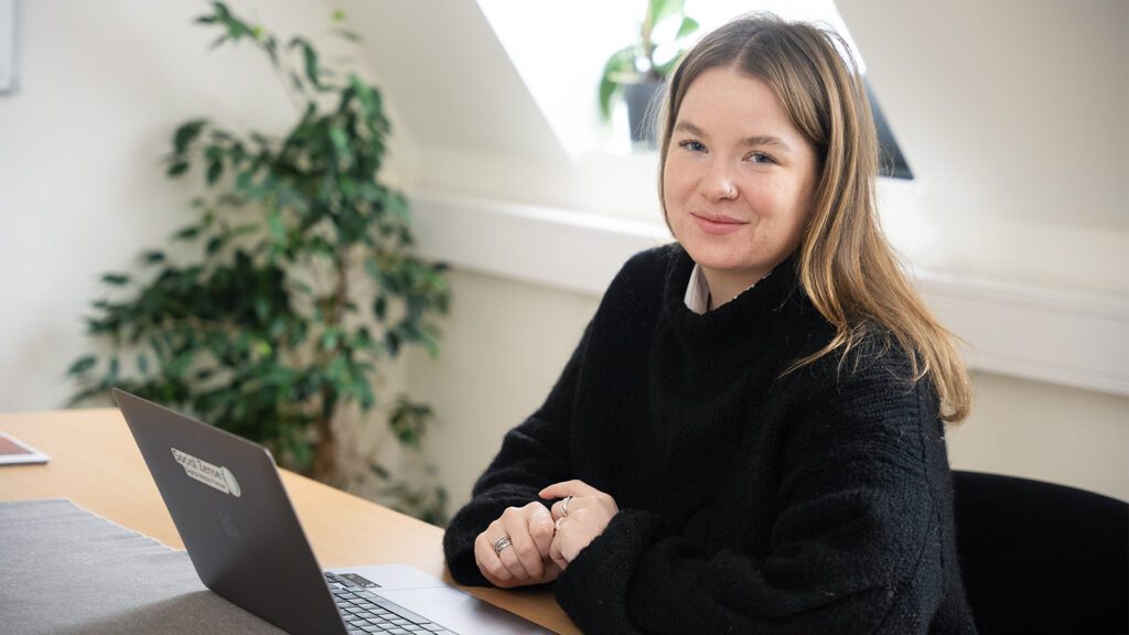 Presentation av Frida Åhl som tillkommit som Performance Marketer.