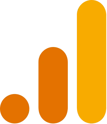 Google Analytics 4 logotyp