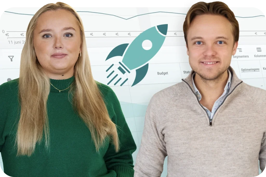 Jannica Knöös och Mattias Persson