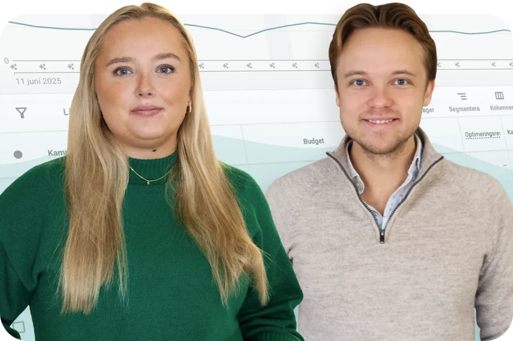 Jannica Knöös och Mattias Persson.